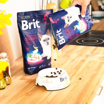 Корм сухой Brit Premium с курицей для стерилизованных кошек 1,5кг - купить, цены на Cупермаркет "Харьков" - фото 4