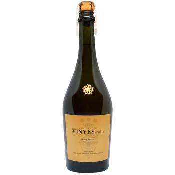 Вино игристое Vinyes Ocults Nature розовое брют 11,9% 0,75л