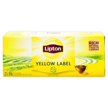 Lipton Yellow Label Black Tea 2g*25pcs - buy, prices for - photo 3