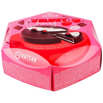 Торт Вацак Вельвет черри 500г - купить, цены на ЕКО Маркет - фото 1