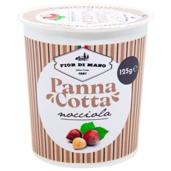 dessert fior di maso panna cotta hazelnuts 125g Italy