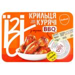 Крыльца куриные Їзі с соусом BBQ запеченные охлажденные 350г