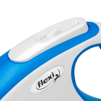 Повідець-рулетка Flexi New Comfort зі стрічкою L до 60кг 5м синій - купити, ціни на MasterZoo - фото 3