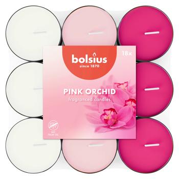 Bolsius Orchid Candles-Tablets 3.5g 18pcs