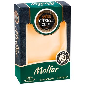 Сыр Cheese Club Molfar с овечьим молоком 50% 150г - купить, цены на Восторг - фото 1