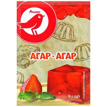 Агар-агар Auchan 8г - купить, цены на КОСМОС - фото 1