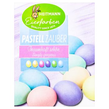 Фарба для яєць Heitmann Pastel Magic 6 кольорів по 5мл - купити, ціни на METRO - фото 2