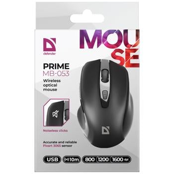 Мышь Defender Prime MB-053 Black беспроводная - купить, цены на Auchan - фото 3