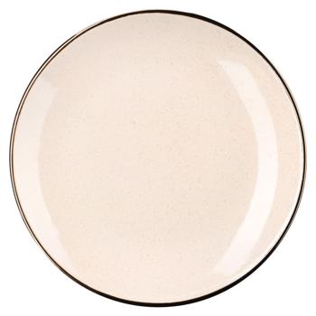 Тарелка обеденная Ardesto Emilia бежевая 27,5см - купить, цены на За Раз - фото 1