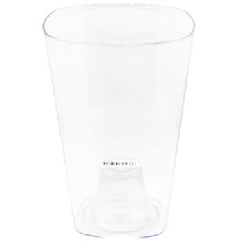 Flowerpot Cambri 133mm transparent - buy, prices for MegaMarket - photo 1