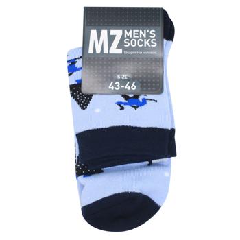 MZ Sky Classic Terry Men's Socks s.43-46 Light Blue