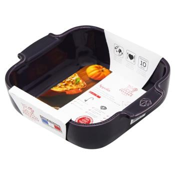 Peugeot Appolia Square Purple Baking Dish 21cm - buy, prices for WINETIME - photo 1