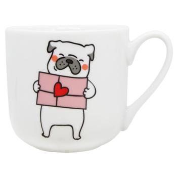 I Love You Porcelain Cup 450ml - buy, prices for MegaMarket - photo 3