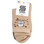 Носки Premier Socks Cute Bear женские бежевые р.23-25