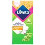 Прокладки ежедневные Libresse Natural Care Normal 20шт