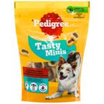 Ласощі для собак Pedigree Tasty Minis яловичина та домашня птиця 155г