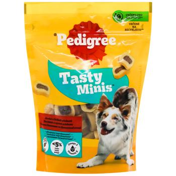 Pedigree Tasty Minis Beef and Poultry Dog Snack 155g