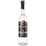President Gold vodka 40% 0.5l