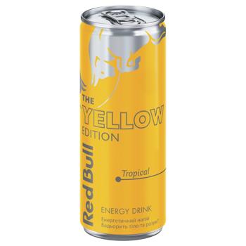 Red Bull Yellow Edition Tropical Energy Drink 250ml - buy, prices for - photo 2
