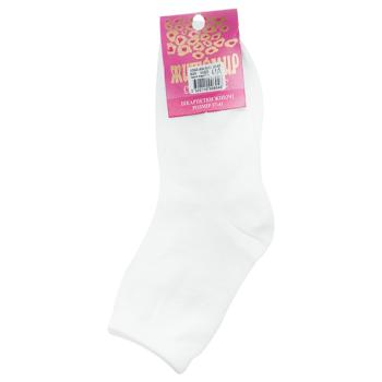 Zhytomyr Women's Crew Socks s.37-41 White - buy, prices for Chudo Market - photo 1