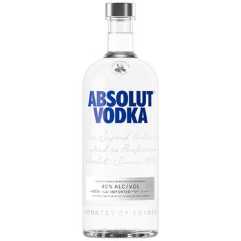 Горілка Absolut 40% 1л - купити, ціни на КОСМОС - фото 1