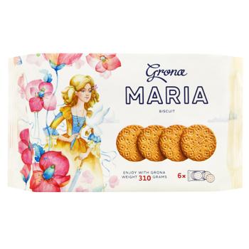 Grona Maria Cookies 310g - buy, prices for Supermarket "Kharkiv" - photo 1