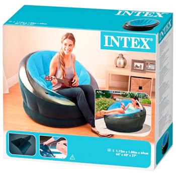 Кресло Intex Empire надувное 112x109x69см