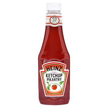 Кетчуп Heinz томатний пікантний 570г - купити, ціни на Епіцентр FOOD - фото 1