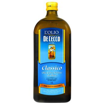 Олія оливкова De Cecco Classico Extra Virgin 1л