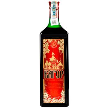 Вино Котовск Кагор Украинский красное сладкое 16% 0,7л - купить, цены на Чудо Маркет - фото 1