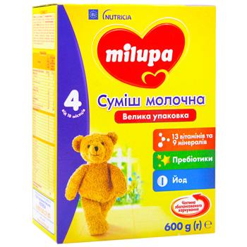 Milupa 4 Dry Milk Mixture for Children from 18 Months 600g - buy, prices for COSMOS - photo 2