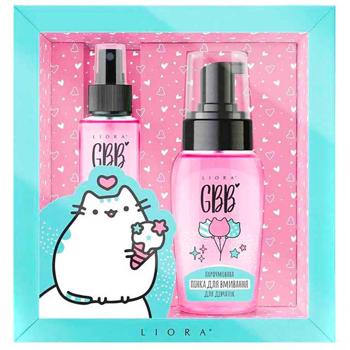 Liora GBB Perfumed Washing Foam 150ml + Liora GBB Perfumed Body Mist 150ml Gift Set for Girls