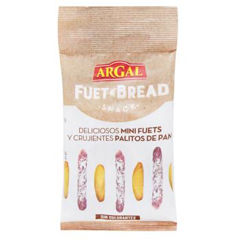 Argal Raw Cured Fuet Sticks and Bread Sticks Snack Set 33.5g - buy, prices for NOVUS - photo 1