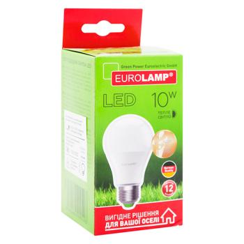 Лампа світлодіодна Eurolamp LED A60 E27 10W 3000K - купити, ціни на Auchan - фото 2