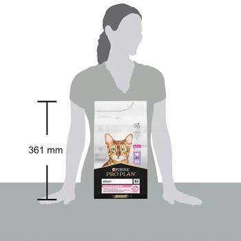 Purina Pro Plan Dry Food with Turkey for Adult Cats with Sensitive Digestion 1.5kg - buy, prices for MasterZoo - photo 3