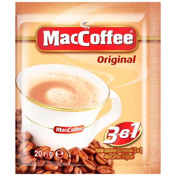 MacCoffee Original 3in1 Coffee Drink 20g - buy, prices for Chudo Market - photo 1