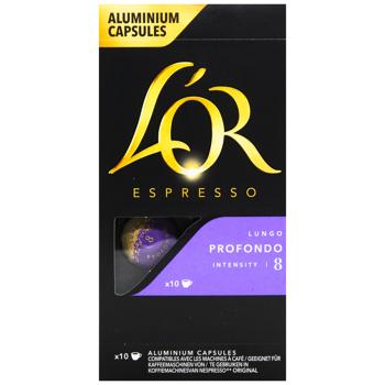 L'OR Lungo Profondo Coffee Capsules 5.2g*10pcs - buy, prices for - photo 3