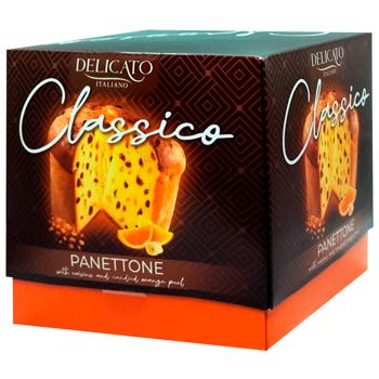 Панеттоне Delicato Classico 800г - купити, ціни на МегаМаркет - фото 1
