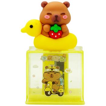 Точилка Капибара с фигурным декором - купить, цены на - фото 3