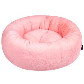 Лежак Pet Fashion Soft 48х48х17см рожевий - купити, ціни на MasterZoo - фото 1