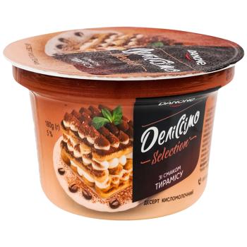 Danissimo Selection Tiramisu Fermented Milk Dessert 5% 180g - buy, prices for Ideal - photo 1