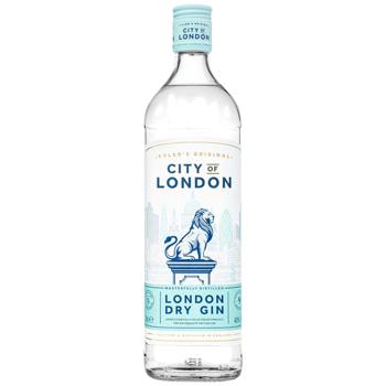 Джин City Of London 40% 0,7л - купити, ціни на Епіцентр FOOD - фото 1
