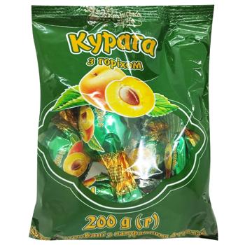 Ukrajinska Zirka Dried Apricots with Nuts Candies 200g - buy, prices for Biotus - photo 1