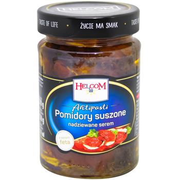 Helcom Sun-dried Tomatoes Stuffed with Cheese Mass and Feta in Oil 270g