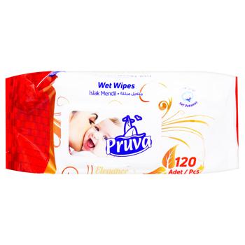 Pruva Elegance Wet Wipes 120pcs - buy, prices for EKO Market - photo 1