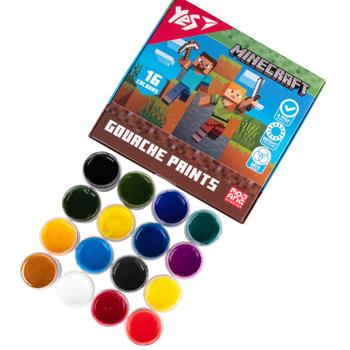 Фарби гуашеві Yes Minecraft 20мл*16 кольорів - купити, ціни на NOVUS - фото 6