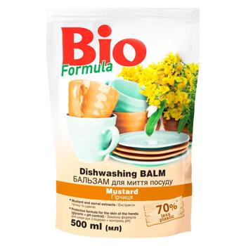 Bio Formula Mustard Dishwashing Balm 500ml - buy, prices for - photo 1