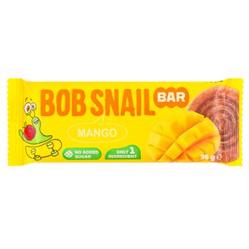 Батончик Bob Snail Манго фруктовый 35г - купить, цены на КОСМОС - фото 1