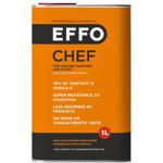 Масло подсолнечное Effo Chef высокоолеиновое рафинированное вымороженное 1л