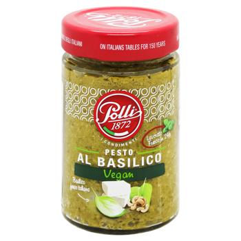 Соус Polli Pesto Vegan al basilico 190г